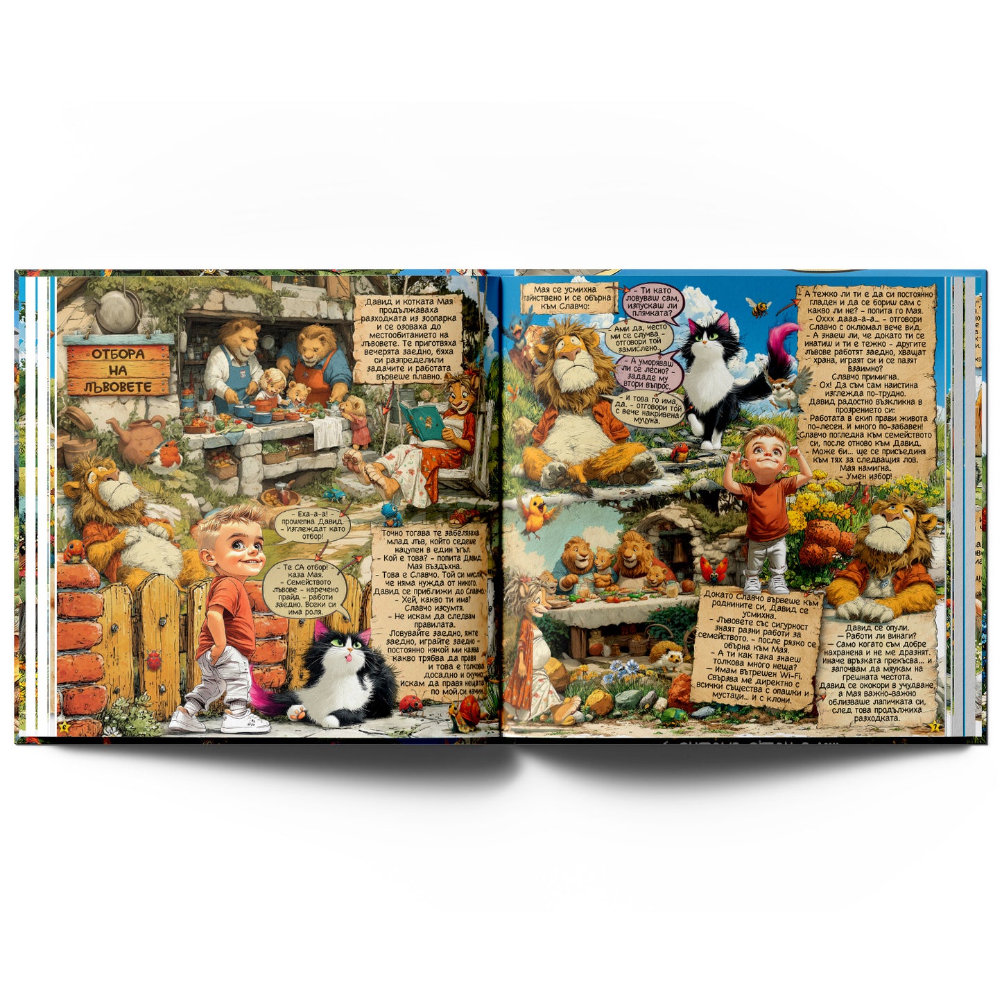 “Приключенията на Давид и Мая” в Зоопарка