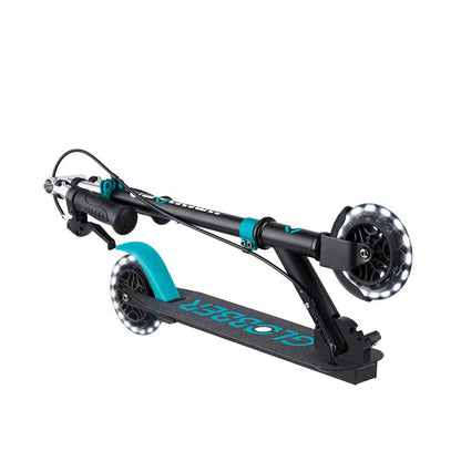 Тротинетка с ръчна спирачка FLOW ELEMENT JUNIOR LIGHTS, черна-синя
