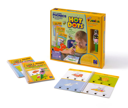 Комплект от 3 книжки и говореща писалка "HOT DOTS"