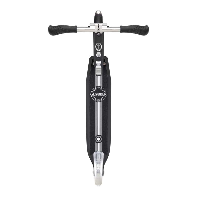 Алуминиева детска тротинетка GLOBBER FLOW ELEMENT LIGHTS - черна