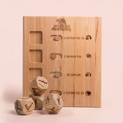 Fit Board – Eco Workout дъска със зарчета