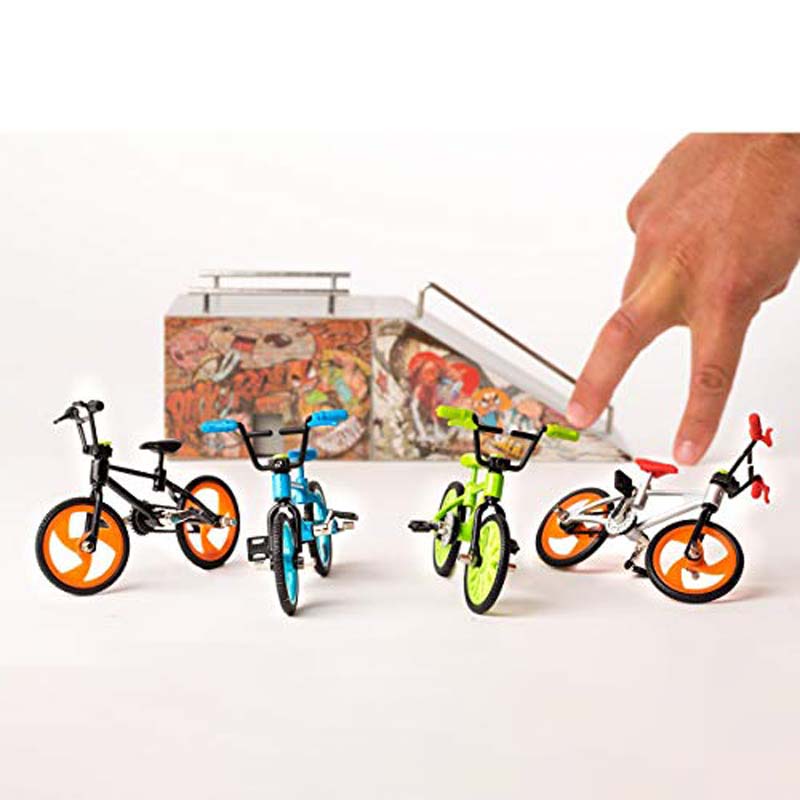 Играчка за пръсти Колело BMX, зелено
