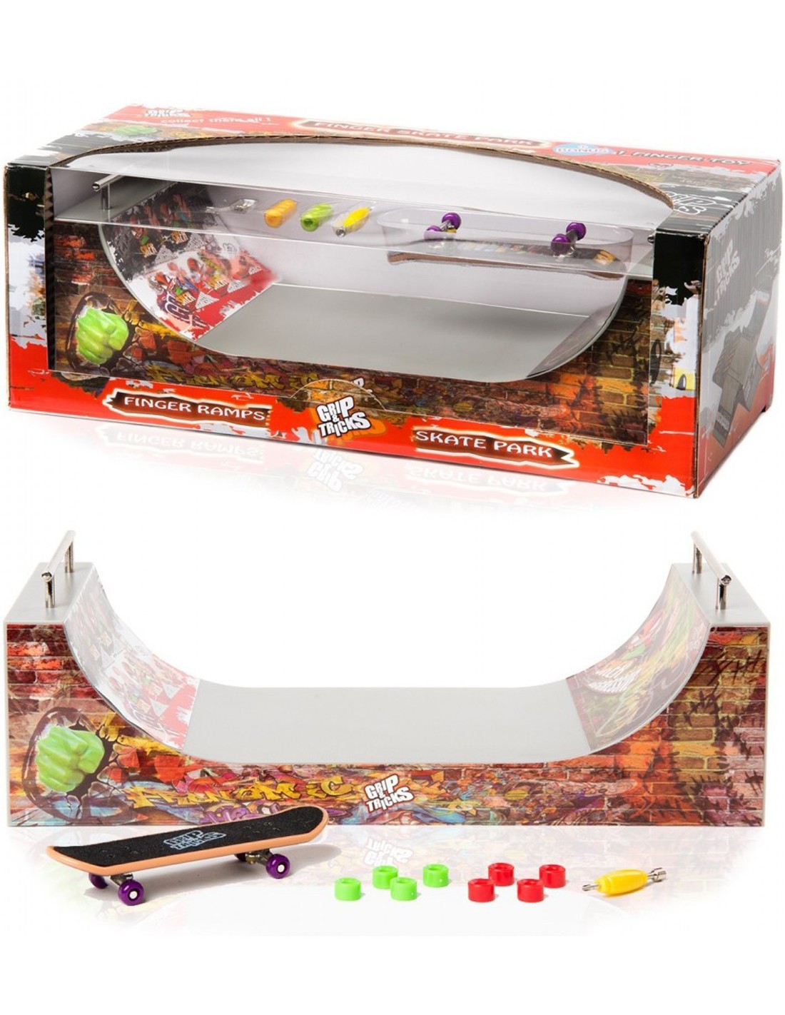 Играчка за пръсти Рампа, Grip &amp; Tricks