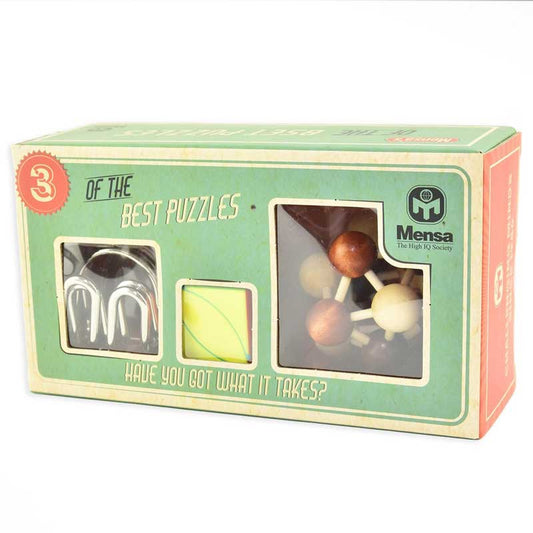 IQ детски пъзел от серията "Менса", 3 в 1
