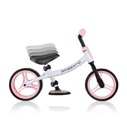 Колело за баланс Globber Go Bike Duo – пастелно розово