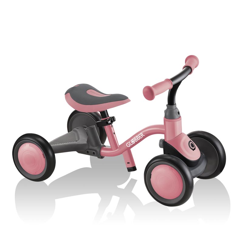 Колело за баланс Globber Learning bike 3 в 1 Deluxe – пастелно розово