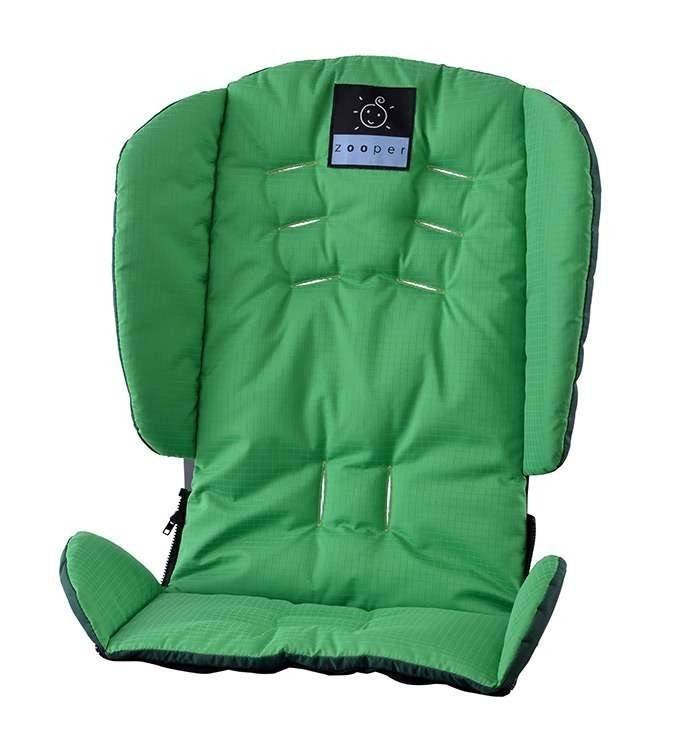 Комбинирана количка Zooper Salsa Apple Green Plaid, зелена