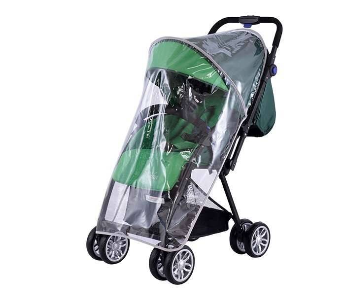 Комбинирана количка Zooper Salsa Apple Green Plaid, зелена