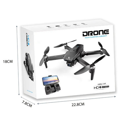 Сгъваем дрон с 720P HD камера, WiFi управление, черен