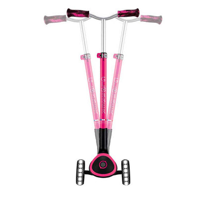 Сгъваема тротинетка за деца над 4 години GLOBBER ACE LIGHTS, розова