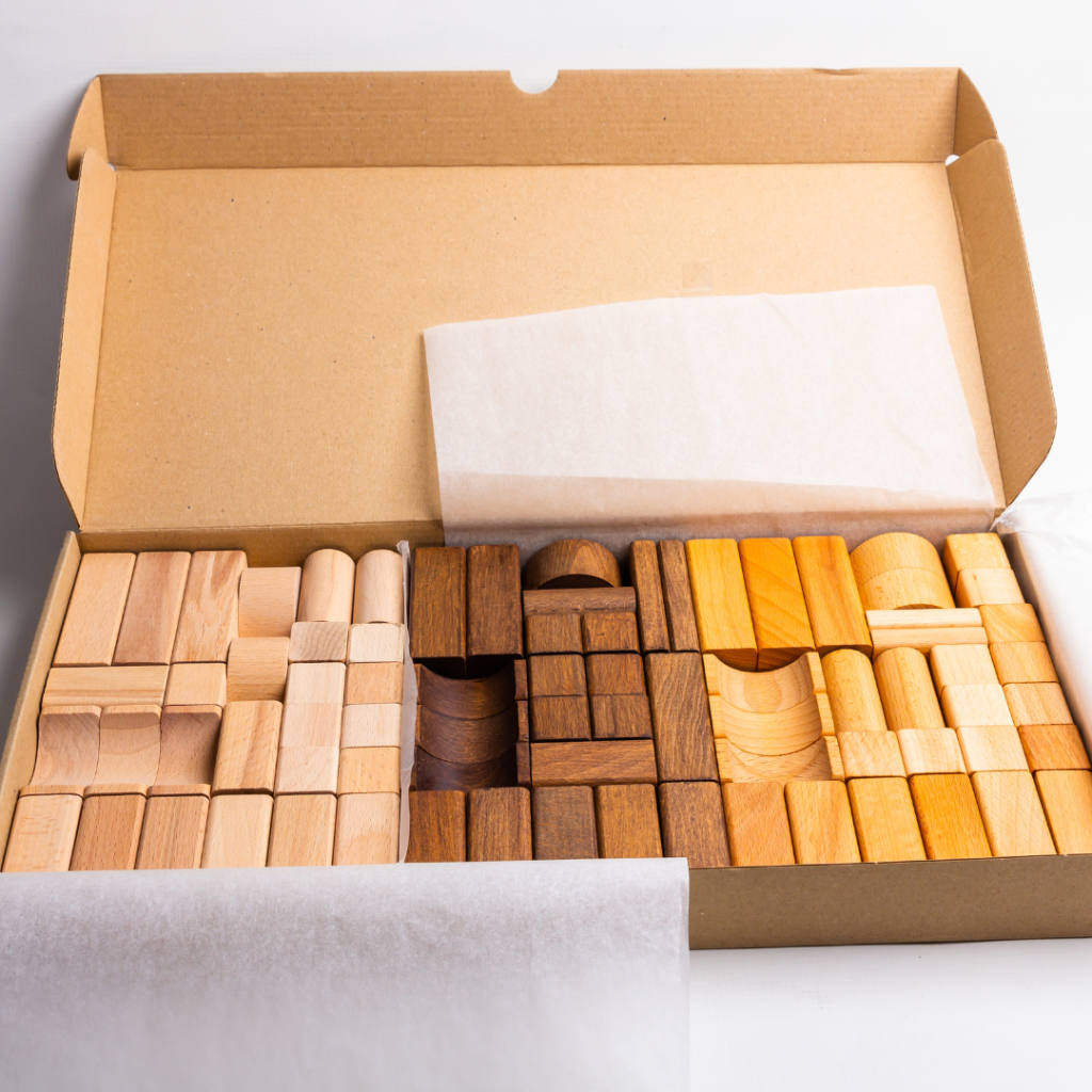 Дървен Конструктор 130 части