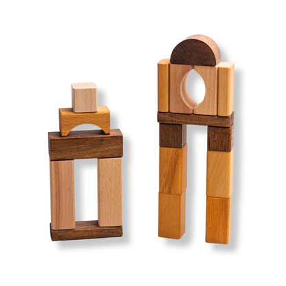 Дървен Конструктор 130 части