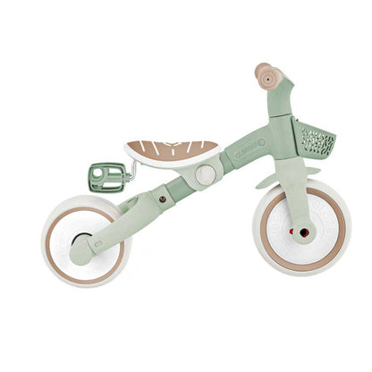 Триколка с родителски контрол 3 в 1 GLOBBER LEARNING TRIKE PLUS ECOLOGIC, мента