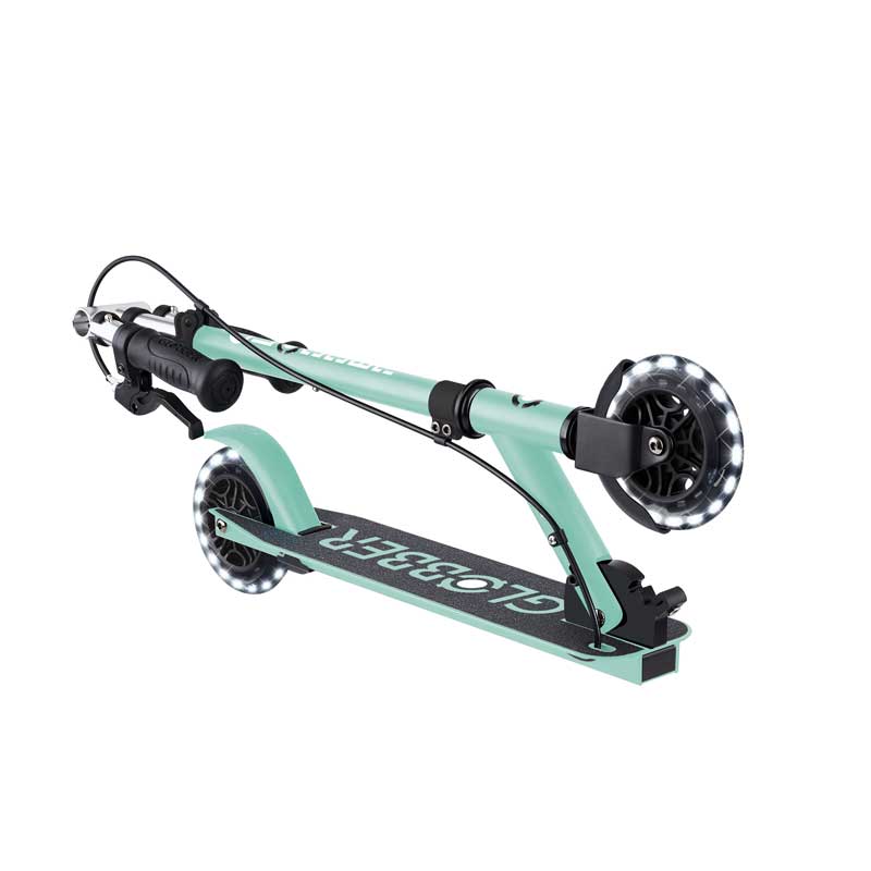 Тротинетка с ръчна спирачка FLOW ELEMENT JUNIOR LIGHTS, ментова