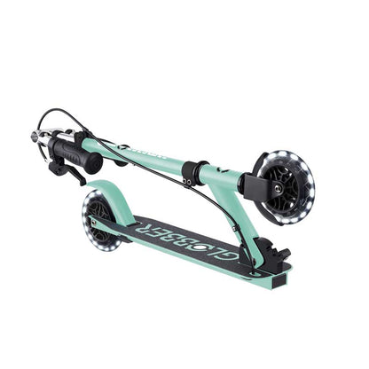 Тротинетка с ръчна спирачка FLOW ELEMENT JUNIOR LIGHTS, ментова